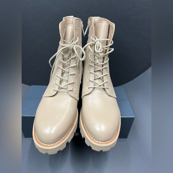 SAME EDELMAN Garret Ivory Leather boots, NEW - Picture 11 of 13